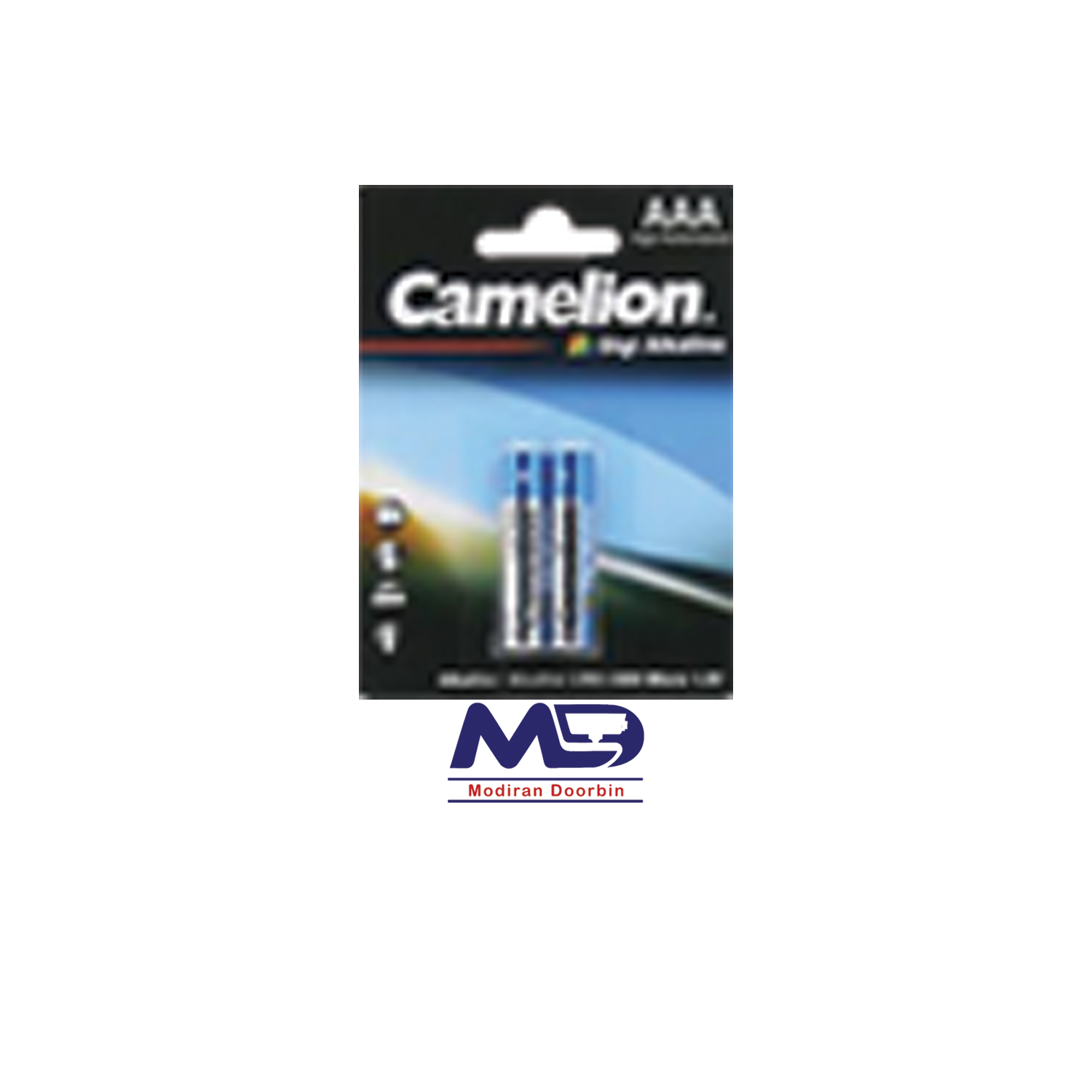 Camelionباطری نیم قلمی2تایی برند